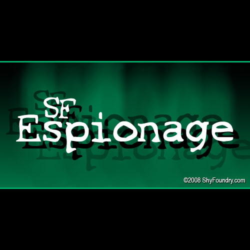 SF Espionage Medium font